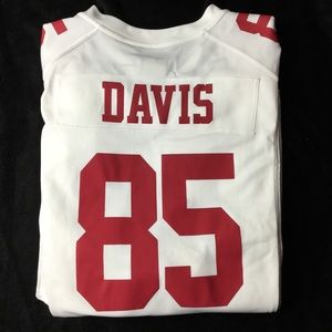 San Francisco 49’ers Vernon Davis Football Jersey